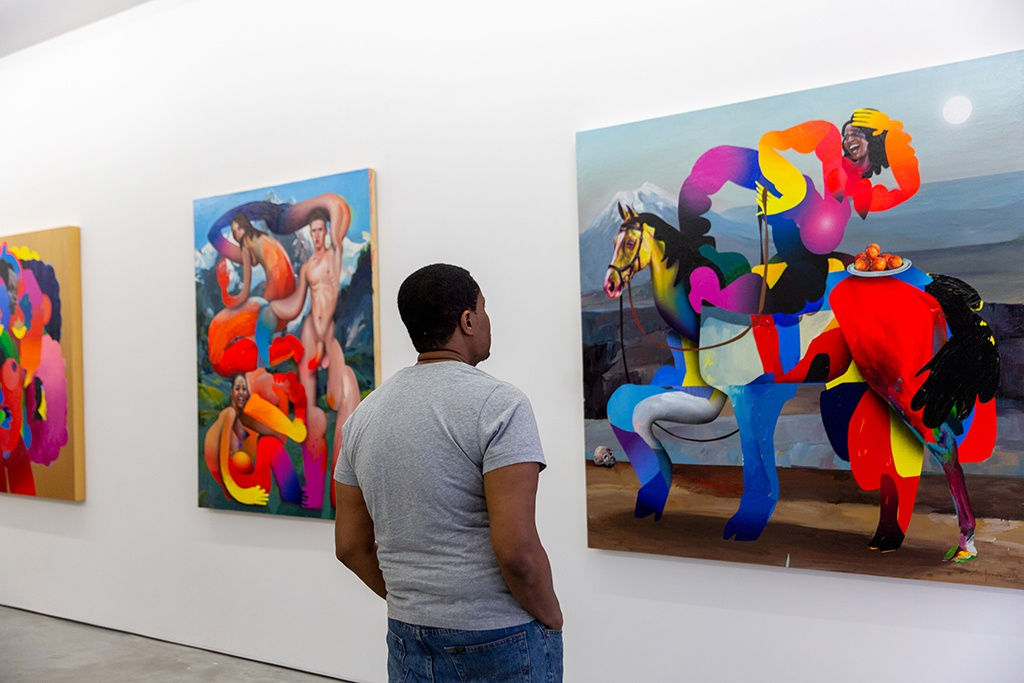 Opening night of "Country" at Hashimoto Contemporary NYC