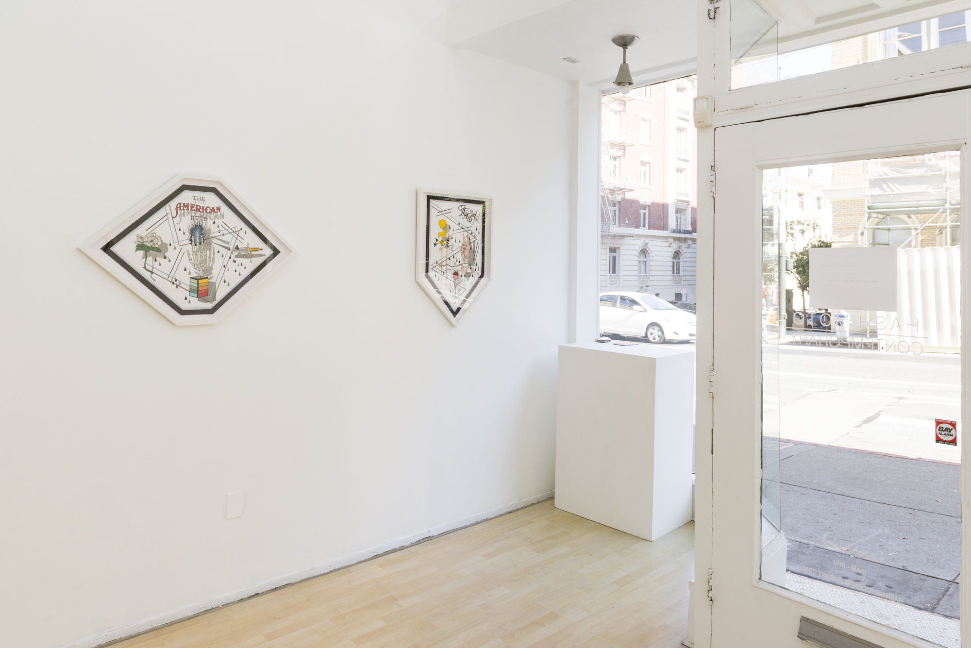 Alex Ziv installation view