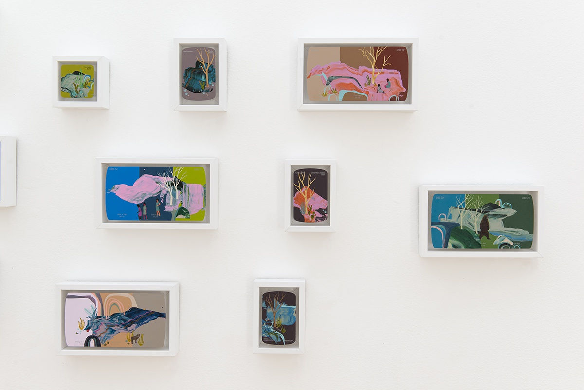 Seonna Hong Installation view