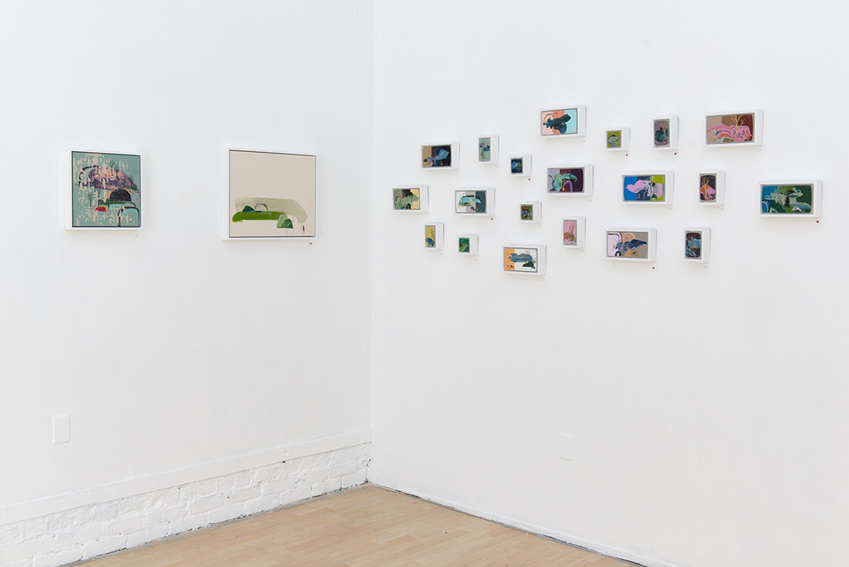 Seonna Hong Installation view