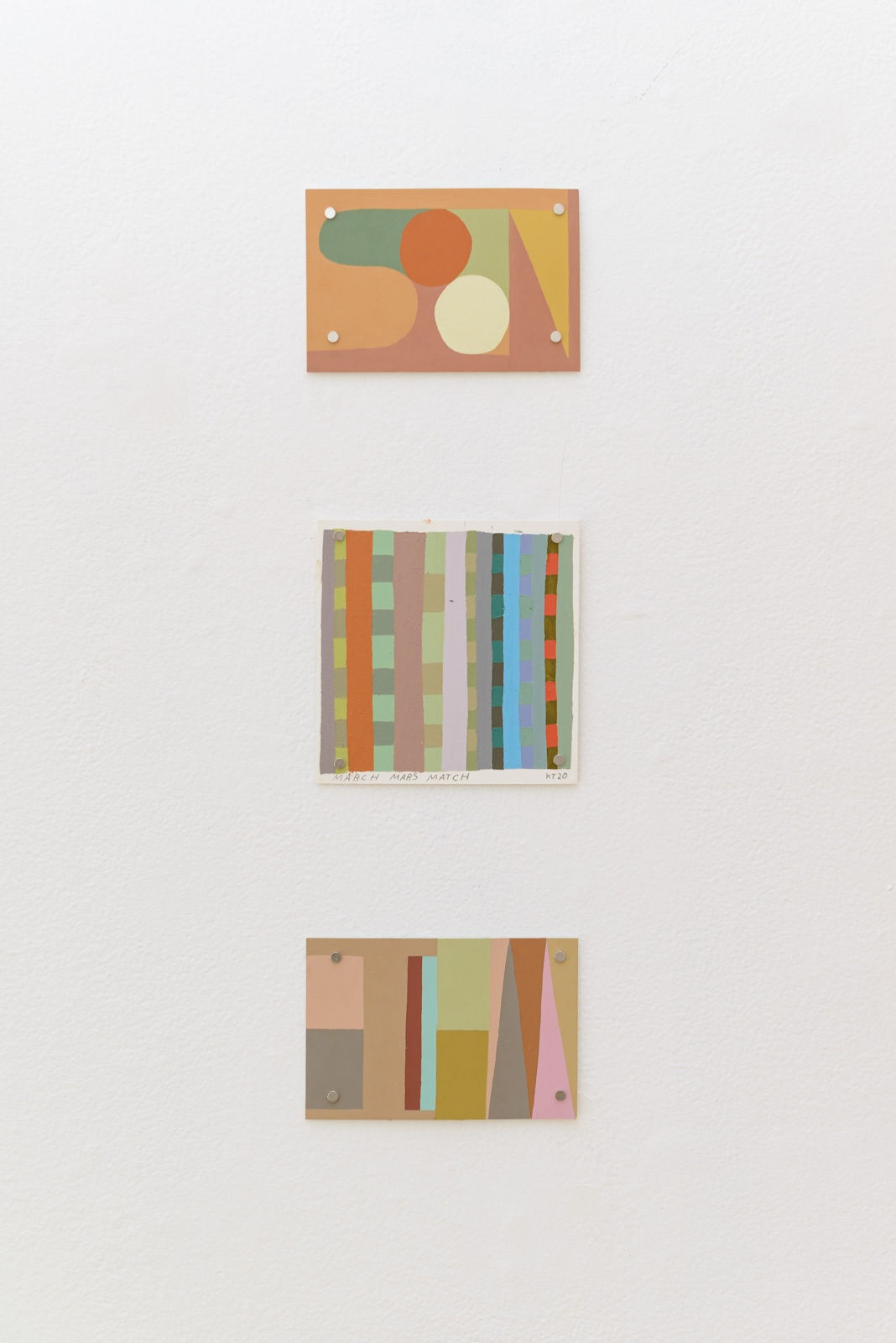 Installation view of "Friends & Family" group show in SF