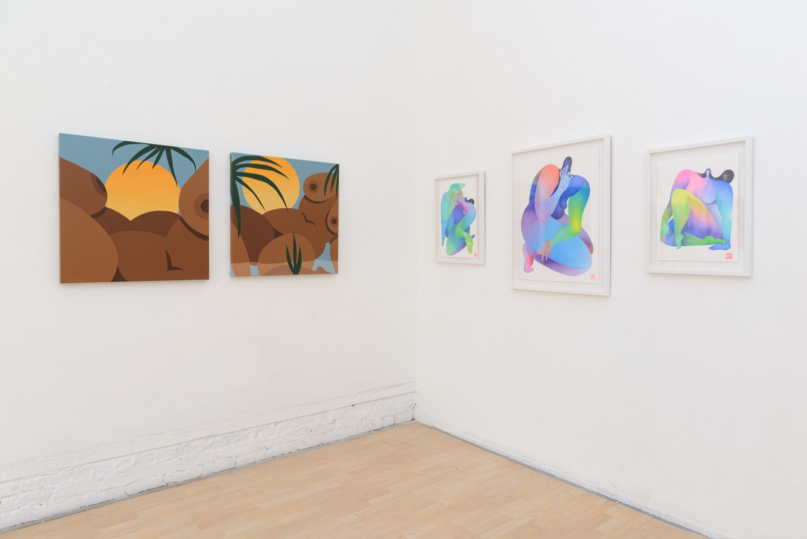 Installation image from "Somebody" at Hashimoto Contemporary SF