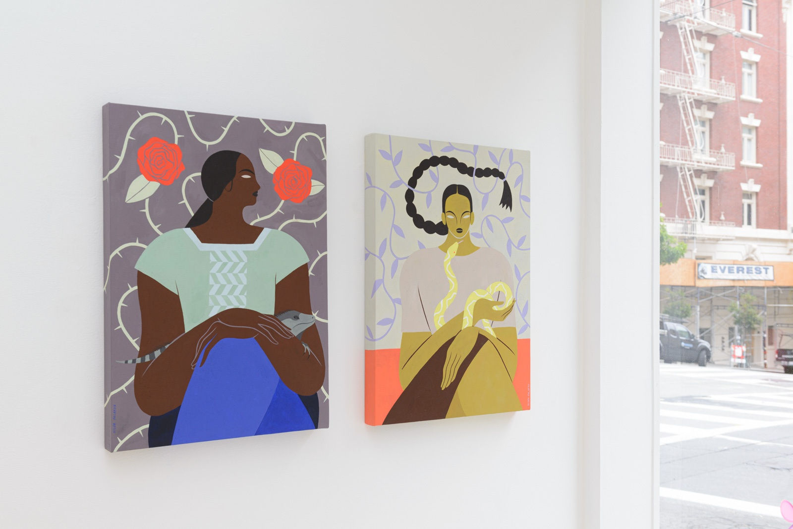 Installation image from "Somebody" at Hashimoto Contemporary SF