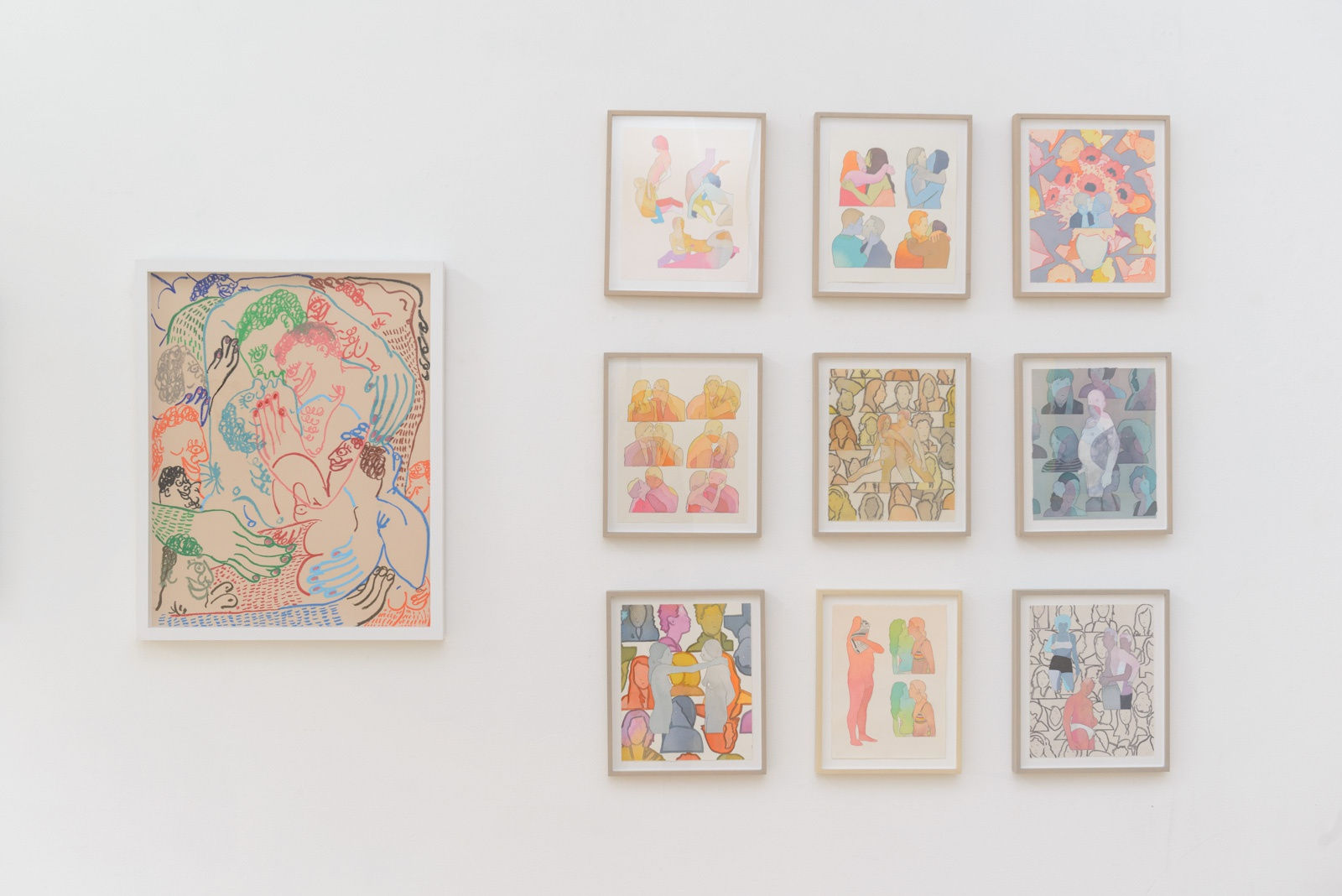 Installation image from "Somebody" at Hashimoto Contemporary SF