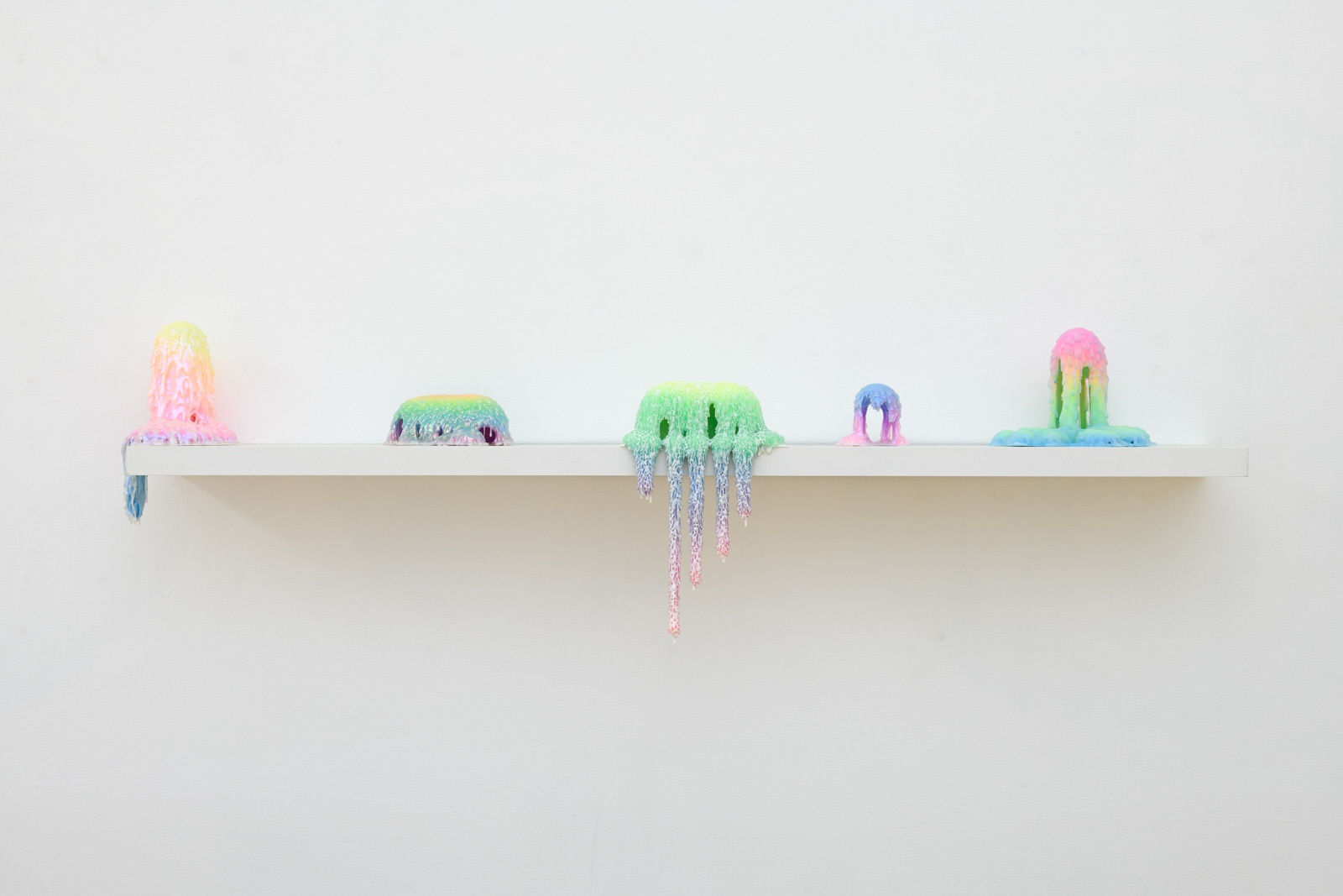 Installation image of Dan Lam's exhibition "Sweet Meats" at Hashimoto Contemporary SF