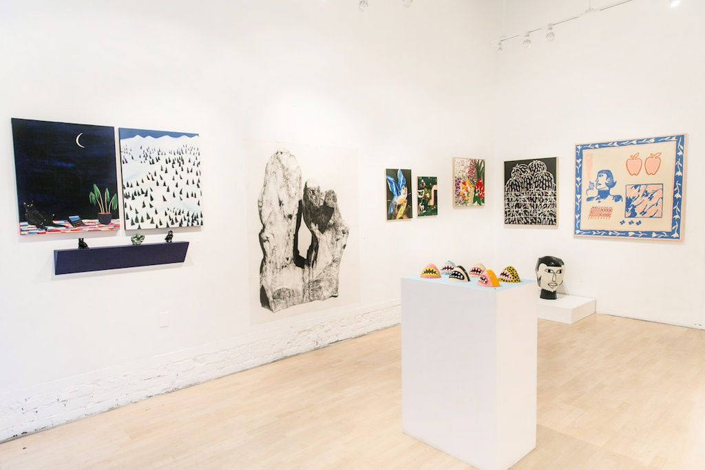 Installation image of "Winter Group Show" at Hashimoto Contemporary