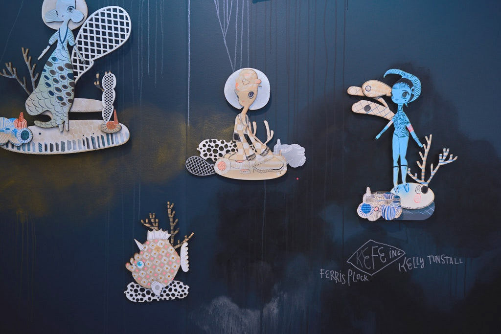 KeFe installation at Art Market San Francisco