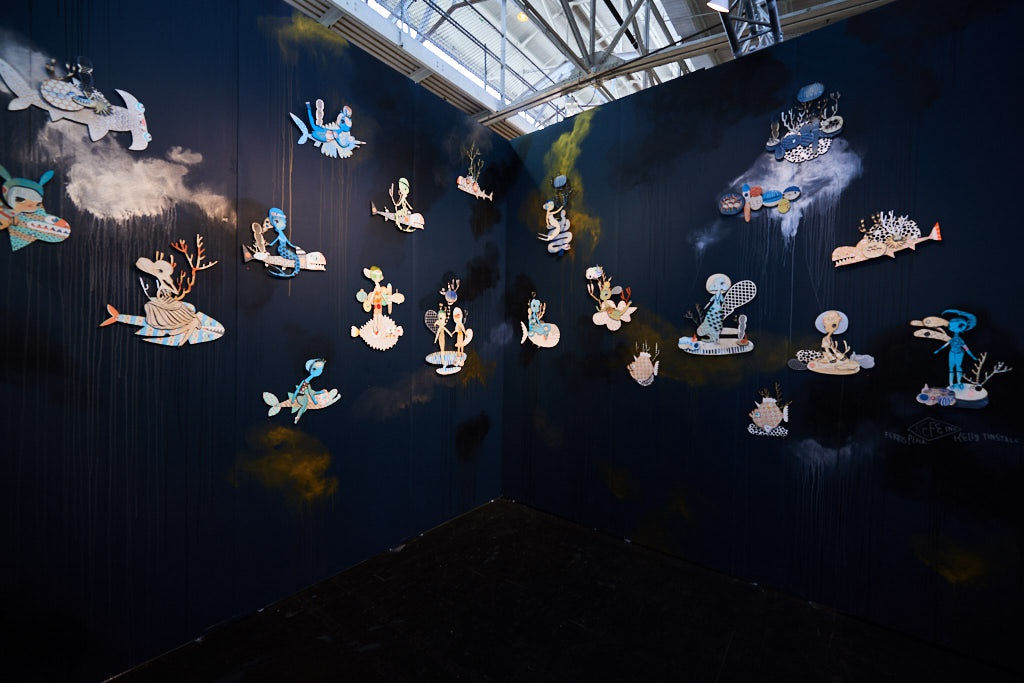 KeFe installation at Art Market San Francisco