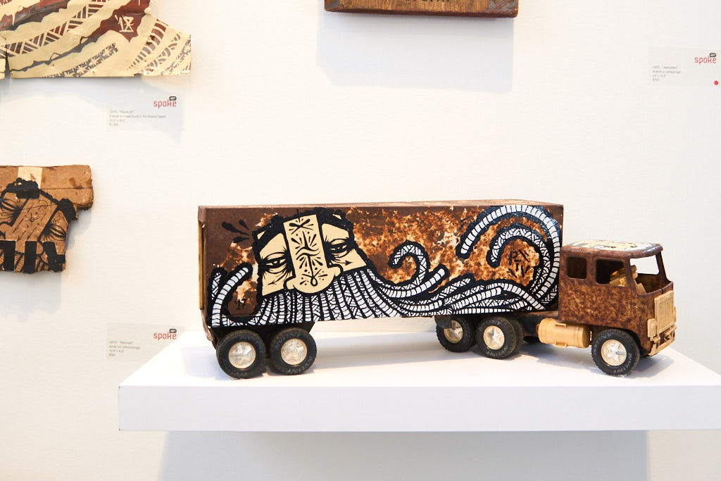 GATS Art Market San Francisco installation 