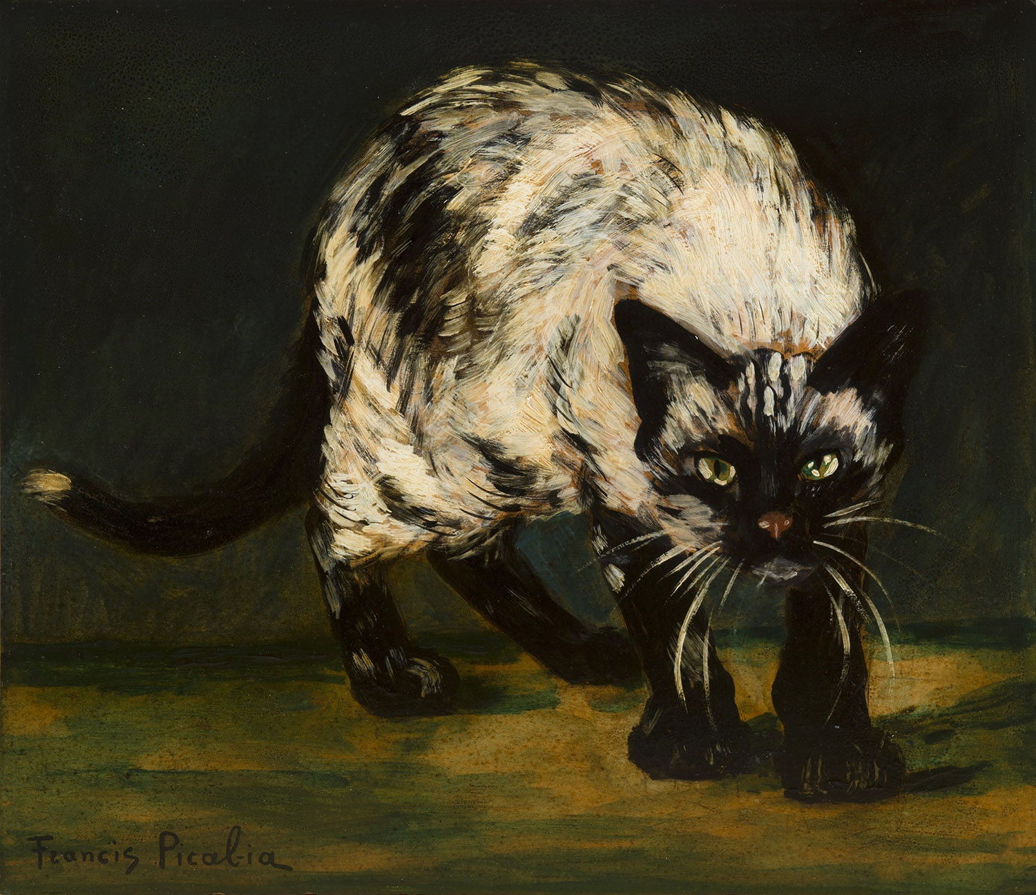 Francis Picabia, Le chat, 1938 - 1939