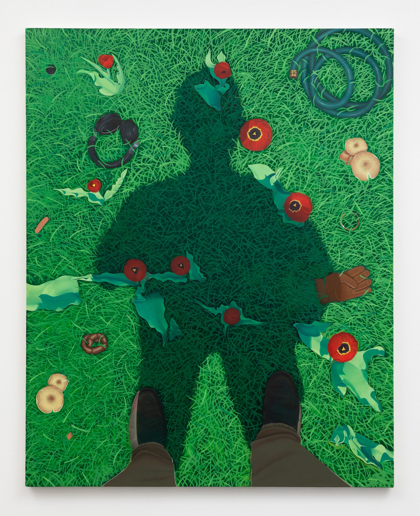 Luis Edgar Mejicanos (b. 1995) Eye Spy, 2022 Oil on canvas 60 x 48 inches 152.4 x 121.9 cm