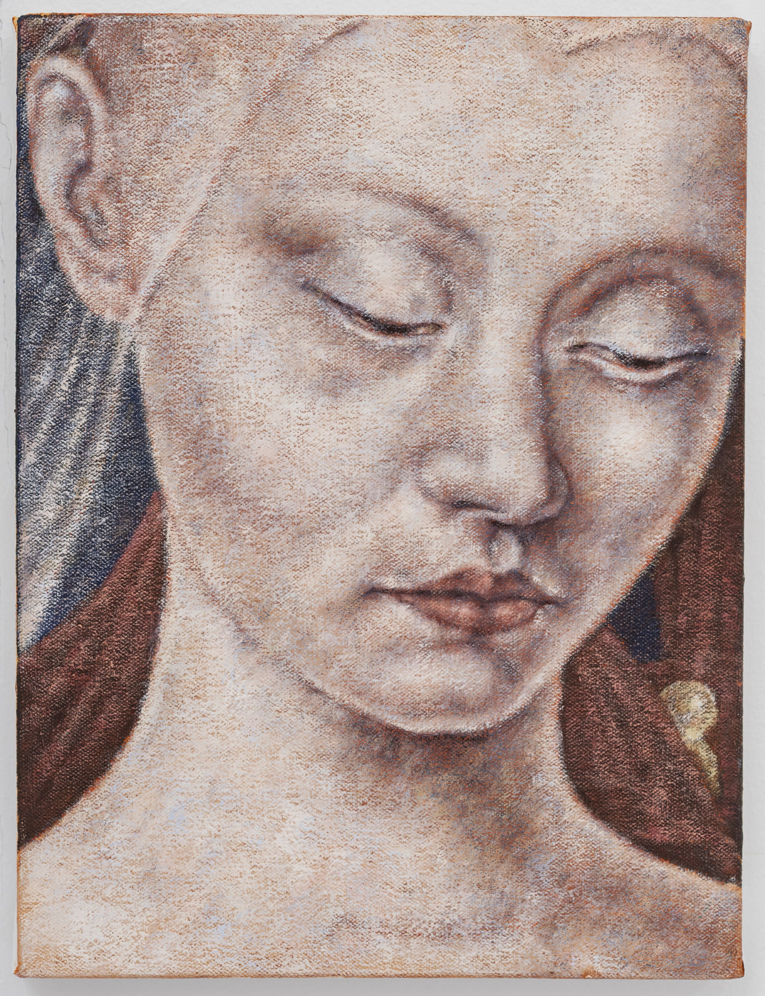 Jennifer Carvalho Study of beauty (Fouquet), 2025 Oil on canvas 12 x 9 inches 30 x 22 cm