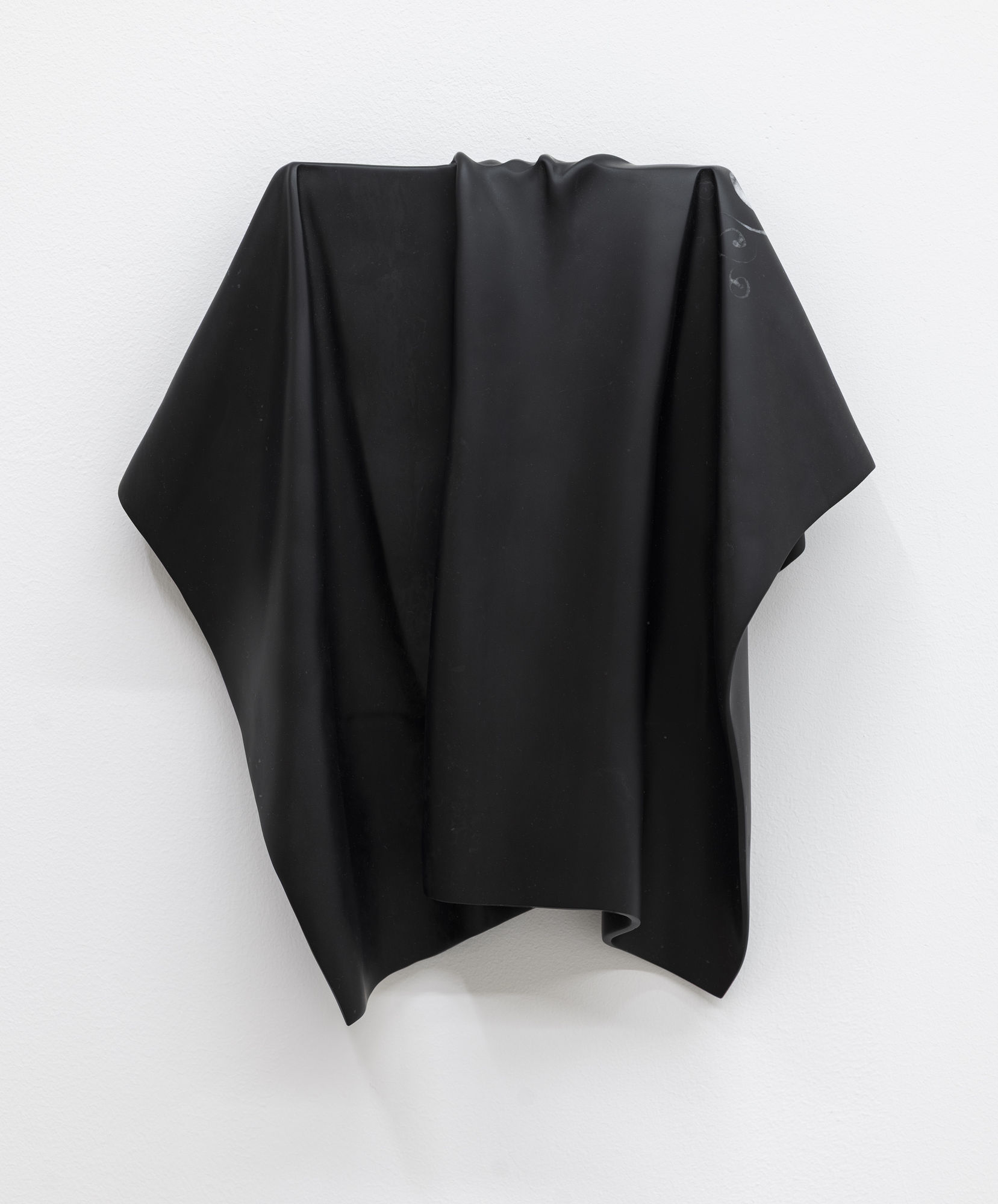 Douglas Goldberg Portrait (Traveling by Night), 2022 Atlantic Black Marble 14 1/2 x 13 x 3 1/4 inches 36 x 33 x 8 cm