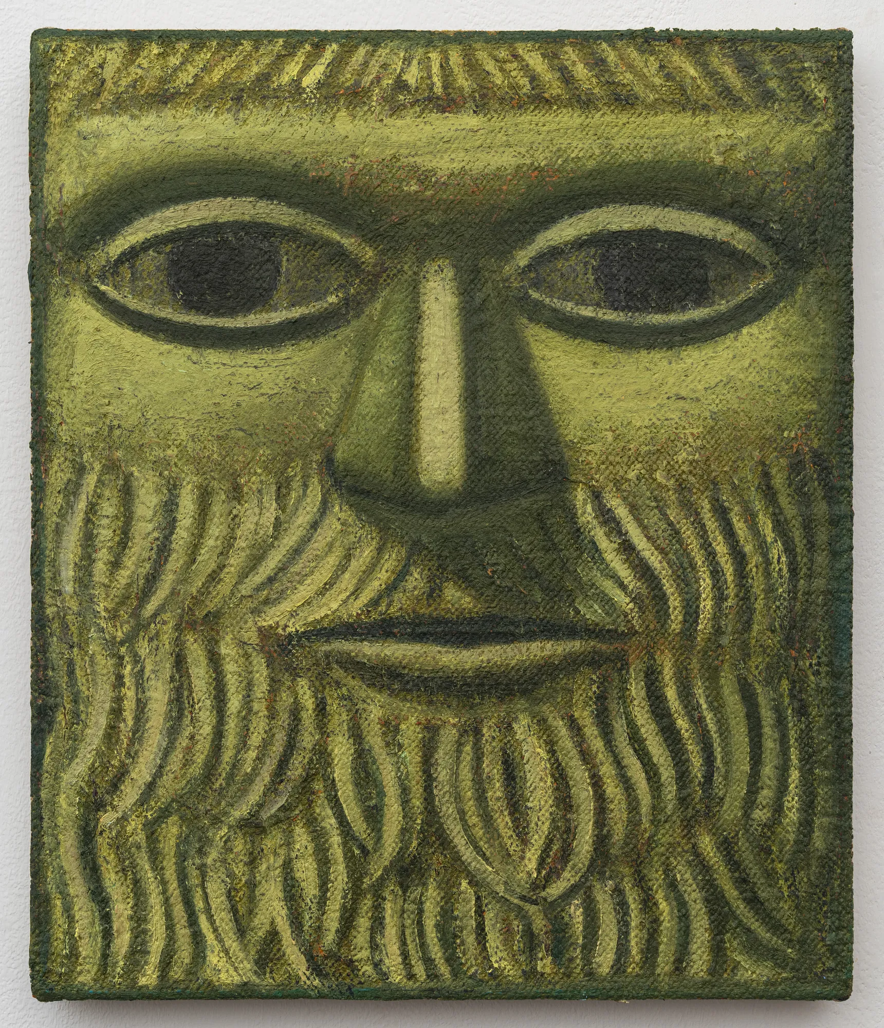 Nat Meade (b. 1975) Haze, 2026 Oil on hemp 13 x 11 inches 33 x 27 cm NM193