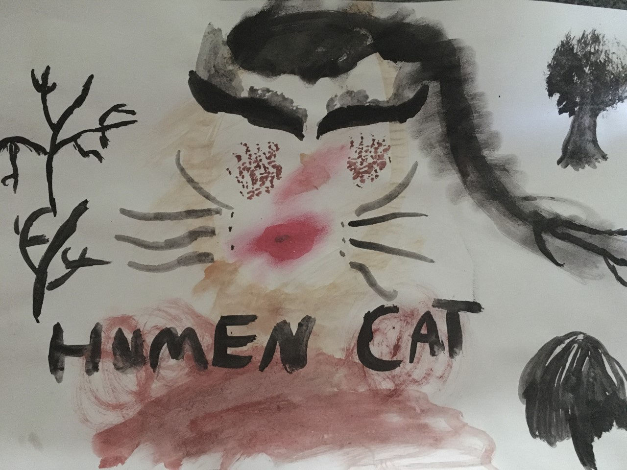 Lily Hart, age 7, Inspired by Antony Micallef