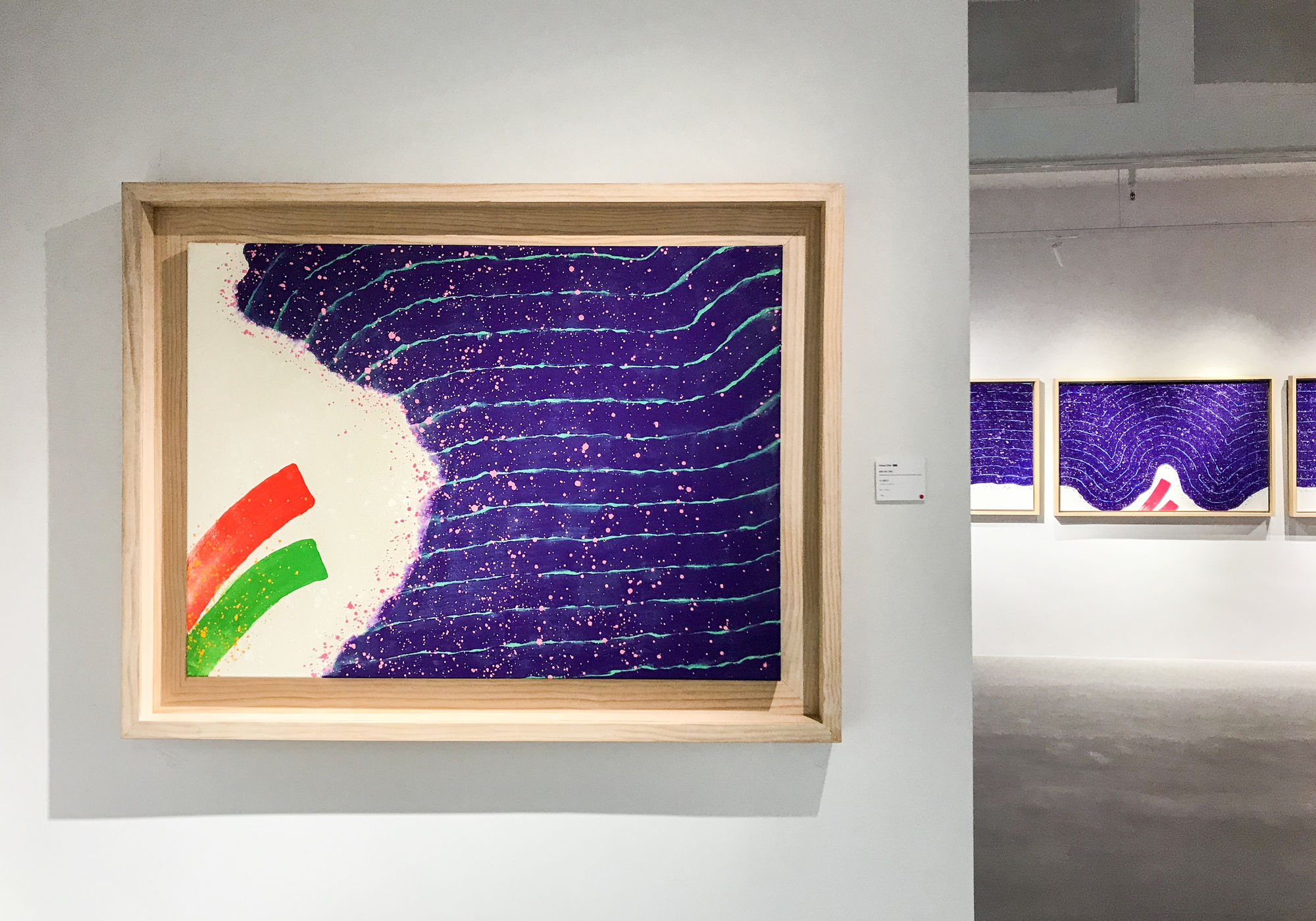 Hsiao Chin’s solo exhibition “From Beijing to Paris” was held at 3812 Gallery Hong Kong, 2021 2021年，蕭勤個展「從北京到巴黎」於3812香港畫廊舉辦