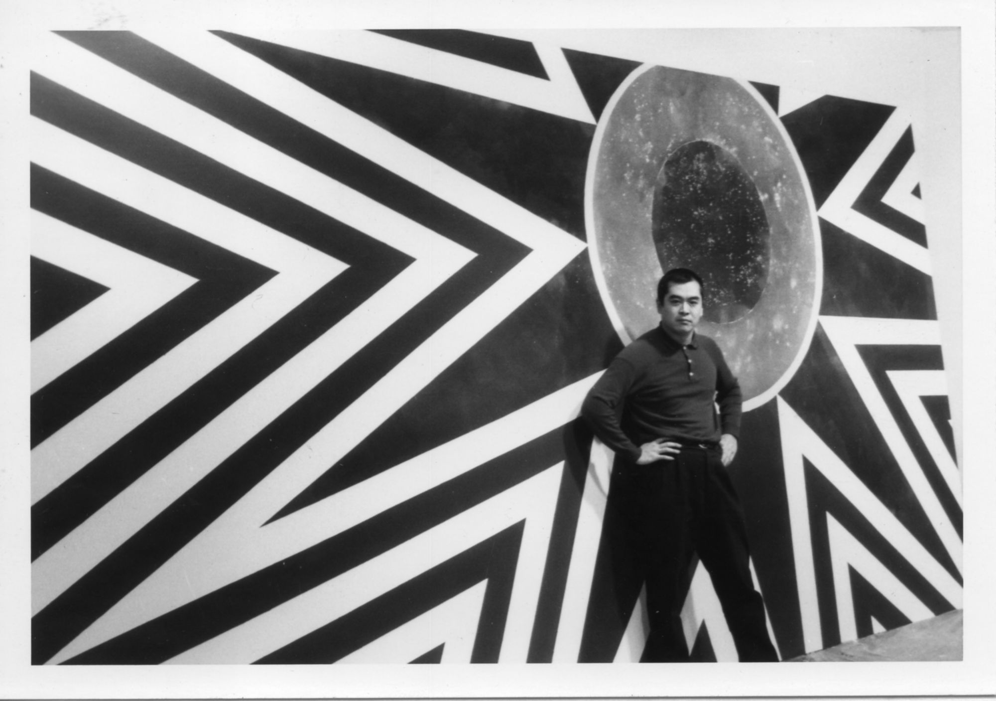 Hsiao Chin in London, 1965 1965年蕭勤攝於倫敦