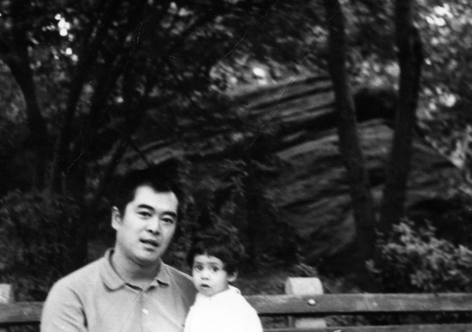 Hsiao Chin and his daughter Samanther 蕭勤與女兒莎芒妲