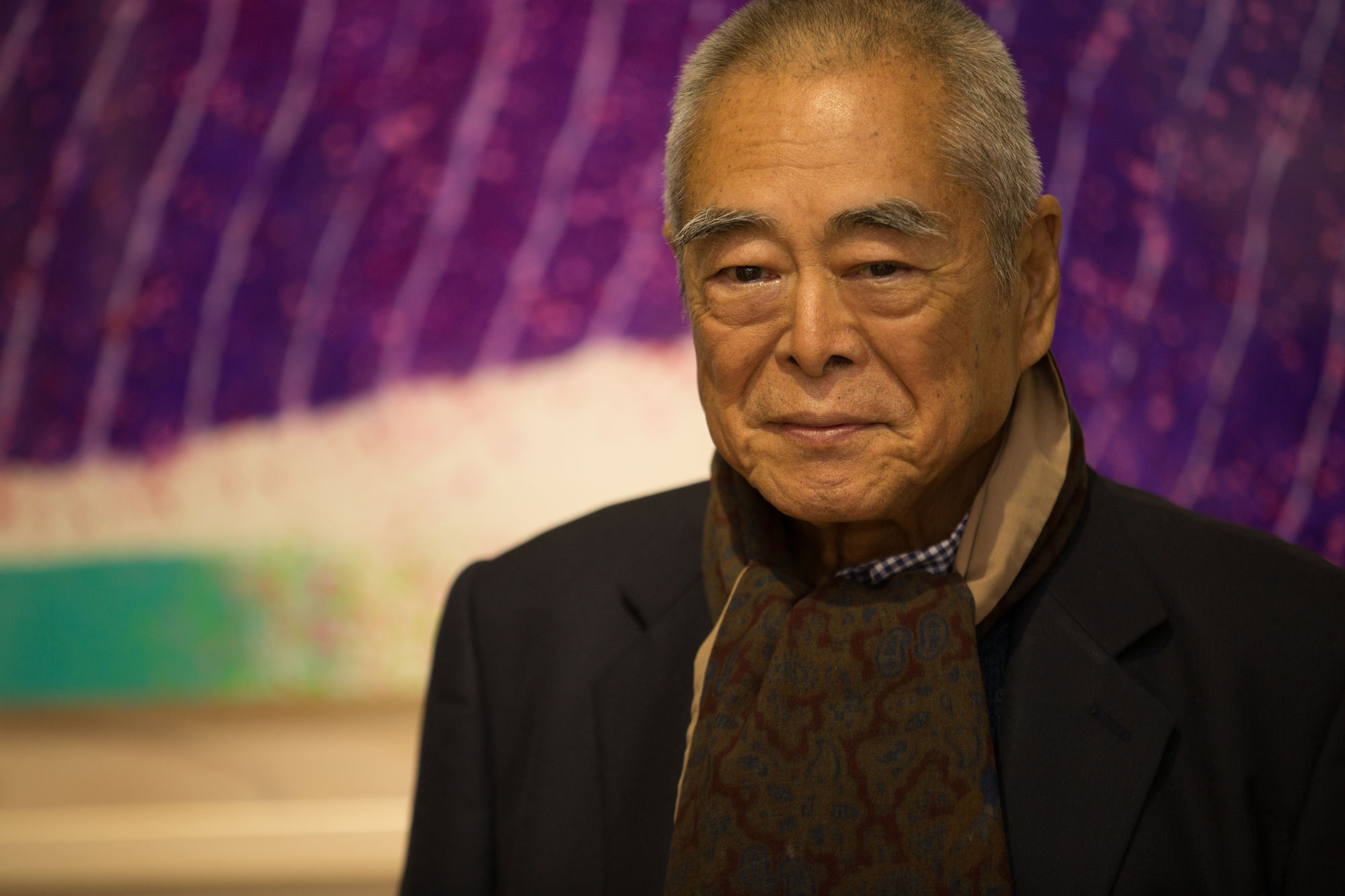 Hsiao Chin’s solo exhibition “Endless Energy” was held at 3812 Gallery Hong Kong, 2016 2016年，蕭勤個展「無盡能量」於3812香港畫廊舉辦