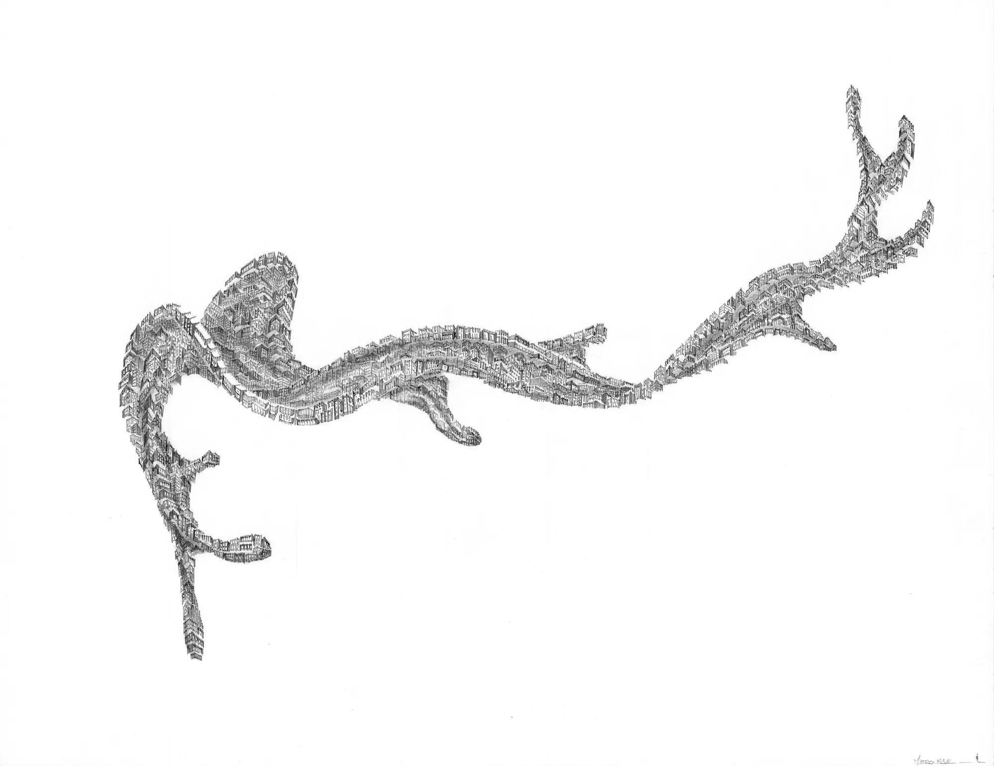 Resonances abyssales by Marc Brousse, 2017