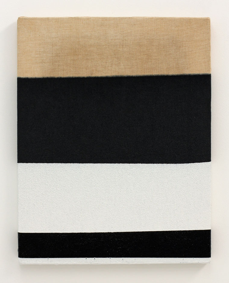 Jeff McMillan Offside Painting (No 4), 2013 gloss paint on linen 46 x 36 cm