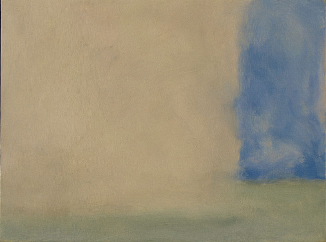 Sleat Veil III 1969 oil on canvas 18 x 24 in