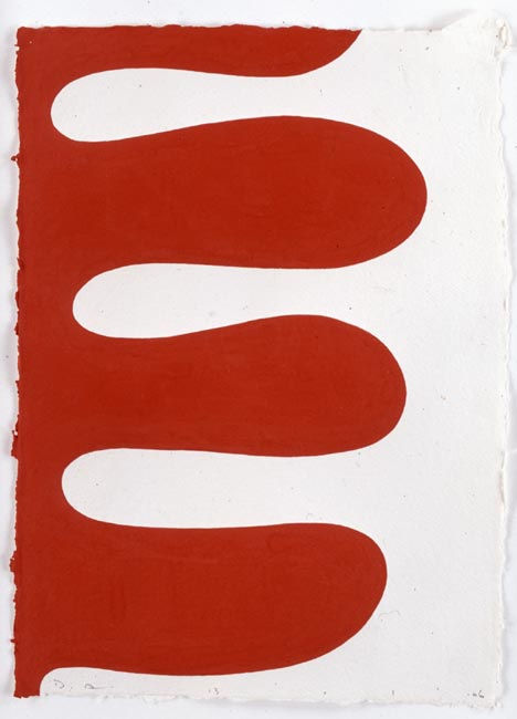 Untitled 13.1.06 gouache on paper 41 x 29 cm (paper size)