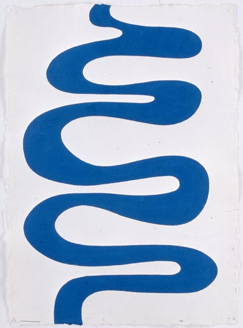 Untitled 1.4.06 gouache on paper 41 x 29 cm (paper size)