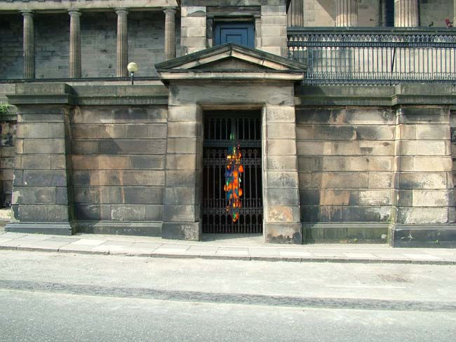Candela V installed at Old Royal High School, Edinburgh, August 2006