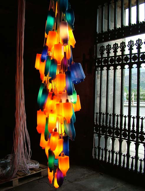 Candela V installed at Old Royal High School, Edinburgh, August 2006