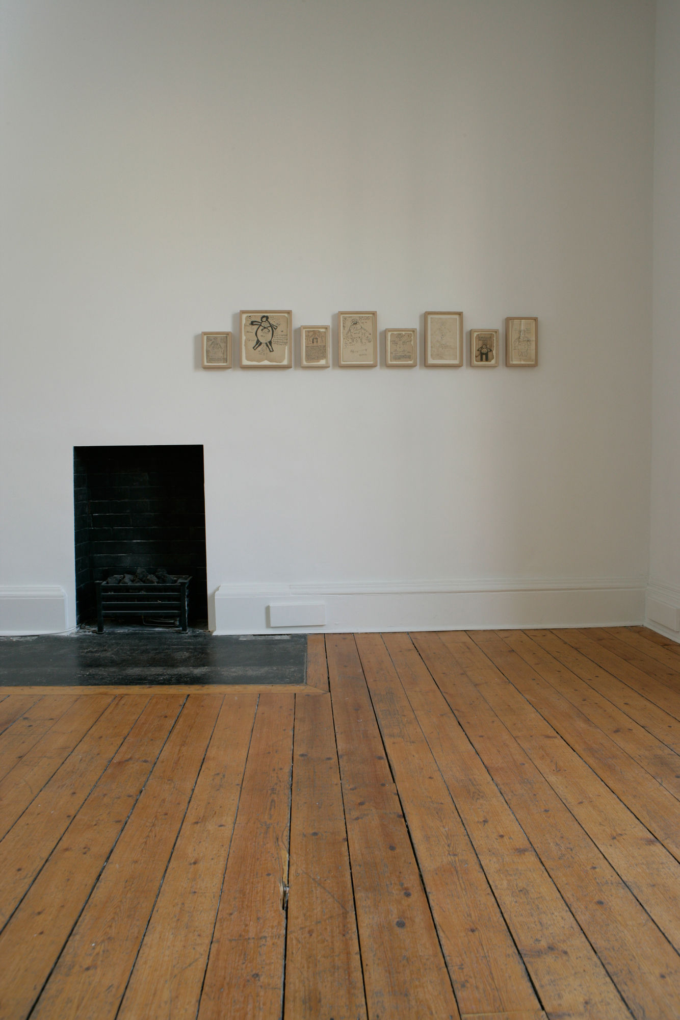 Installation view of the exhibition Alexander Gorlizki & Indian Spells - Drawings from the 19th Century
