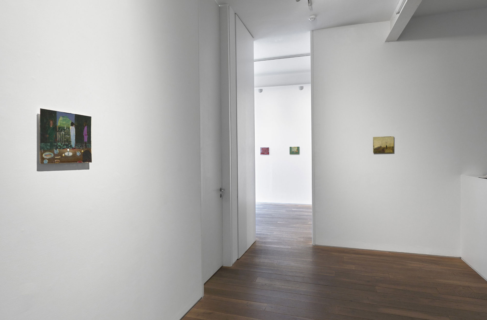 Installation view, Andrew Cranston: Paintings from a Room, Ingleby, Edinburgh, 6 Febuary - 26 March 2016.