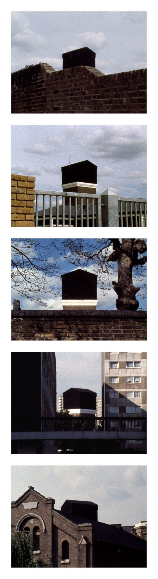 John Smith 5 frames from The Black Tower, 1985-7, #1