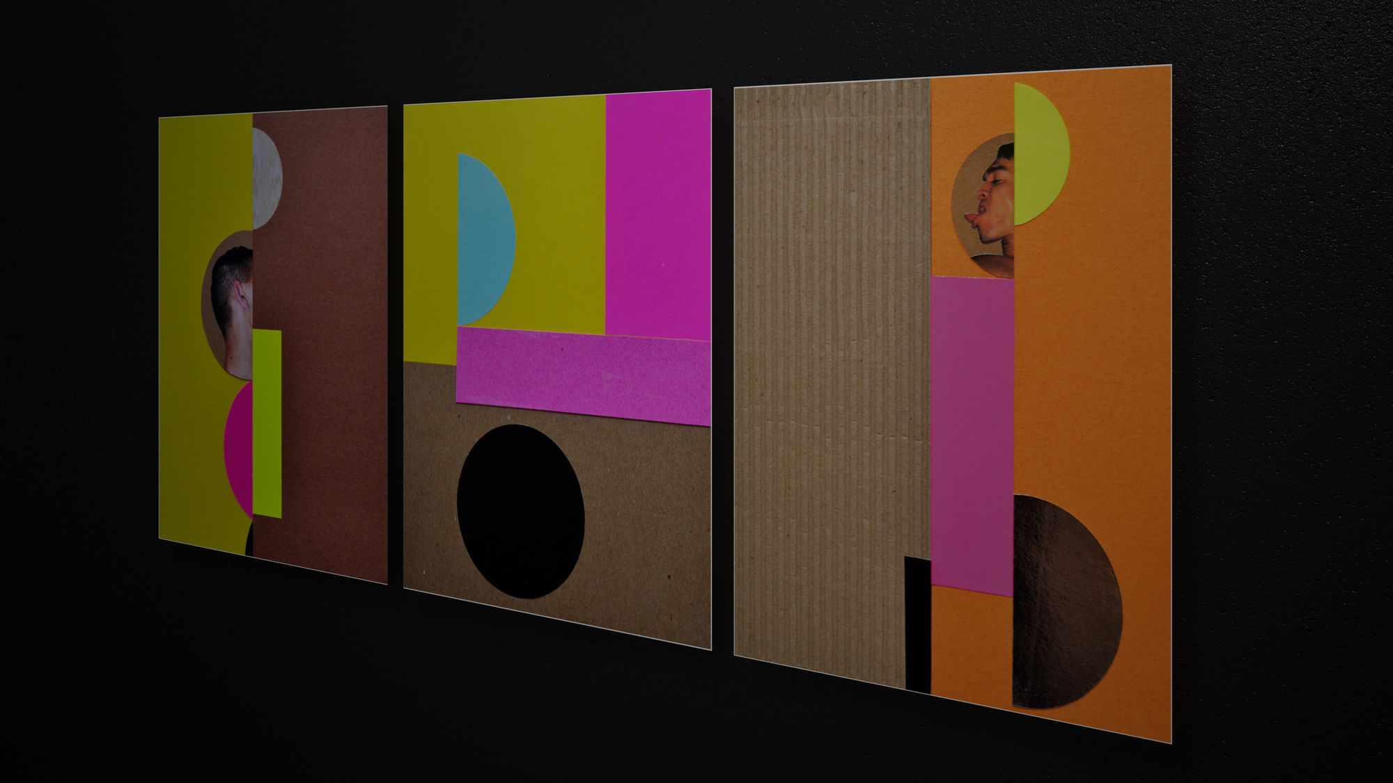 Virtual installation view of CUIR | Curated by Chiachio & Giannone.