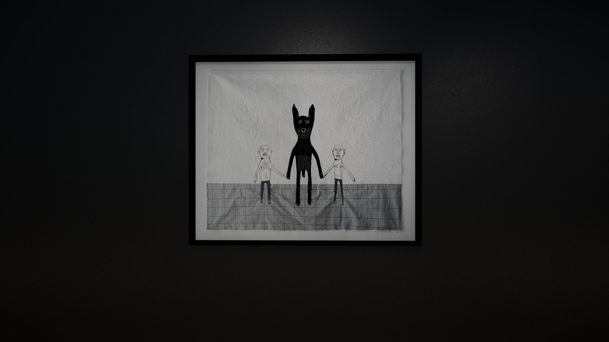 Virtual installation view of CUIR | Curated by Chiachio & Giannone.