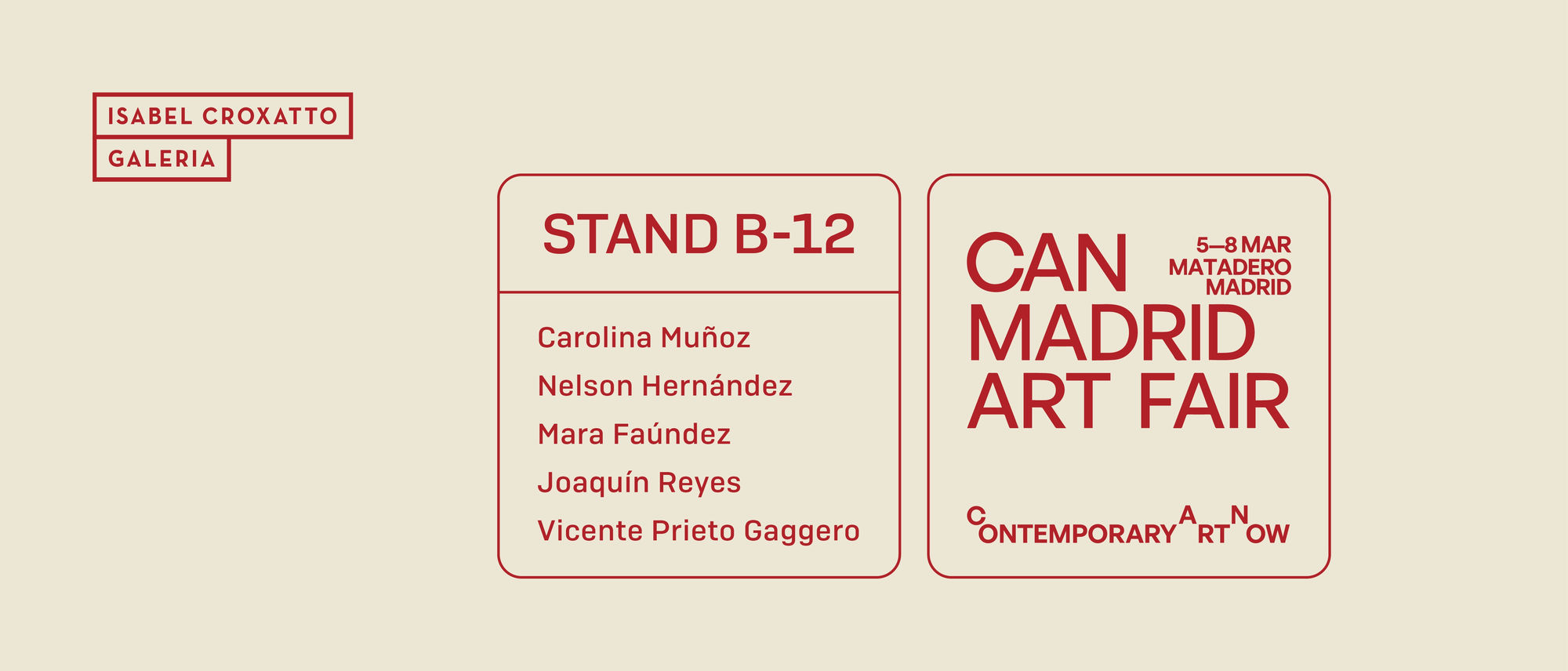 CAN Art Fair | BOOTH B - 12