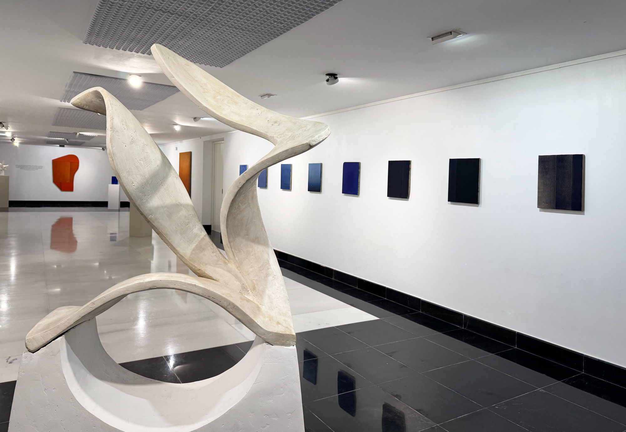 Form and color. A dialogue between artists