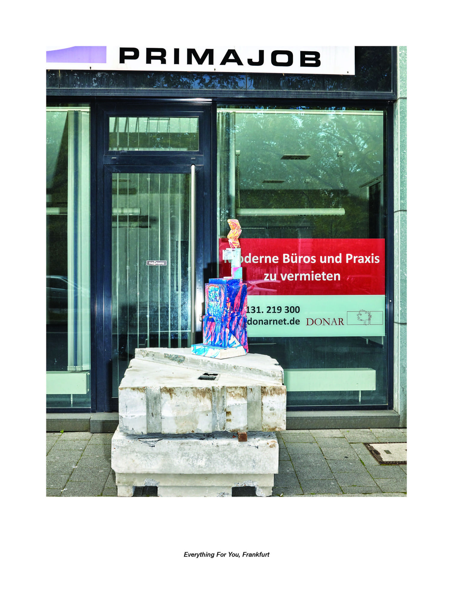 Jan De Cock Exhibition Everything For You, Frankfurt