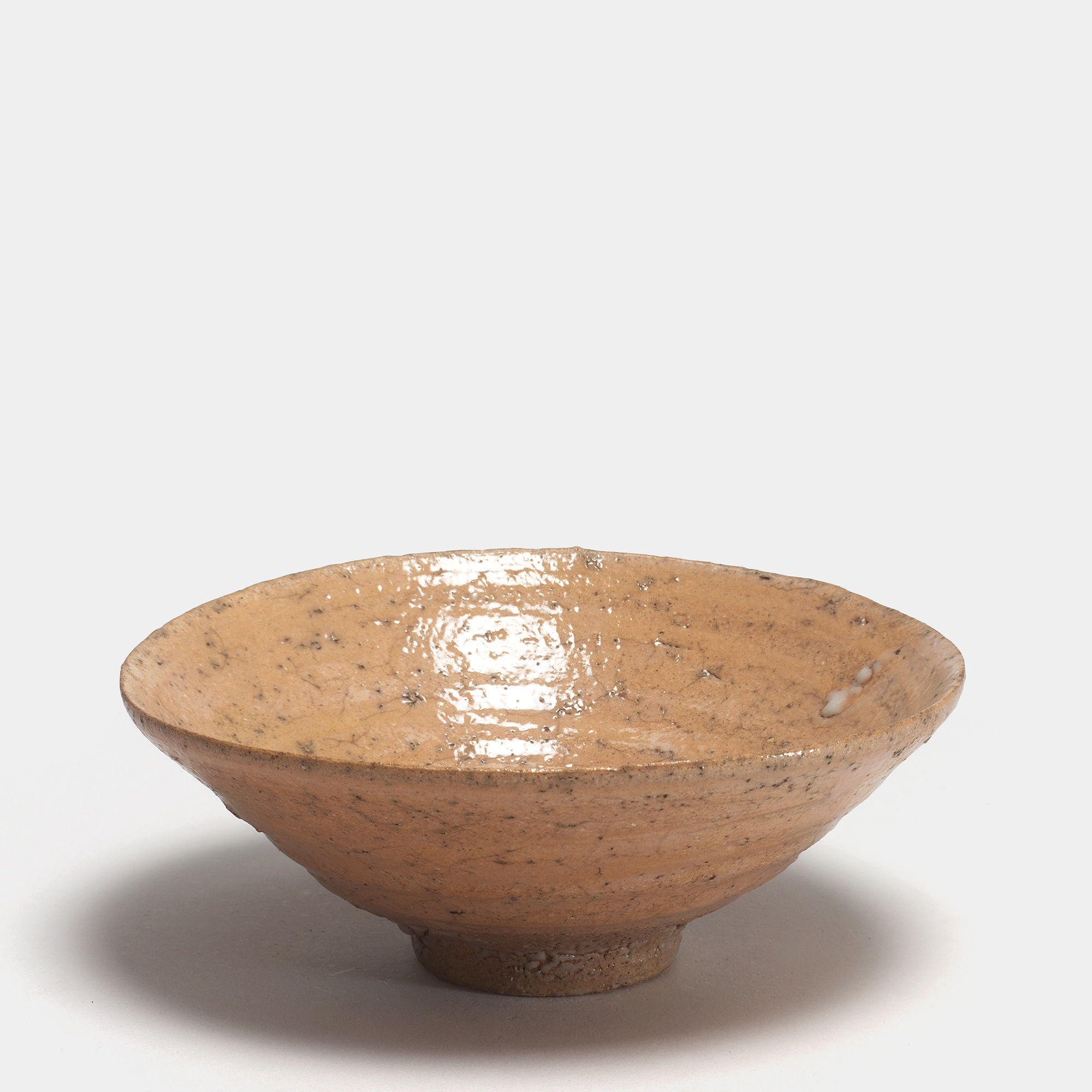 Shiro Tsujimura, #008776 Teeschale (Chawan), ido, kôrai, oku-gôrai-Typ, um 1999