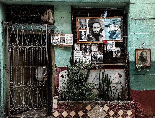 Lissette Solórzano Iconos Revolución, 2016 baryta archival pigment print 60 x 45 inches