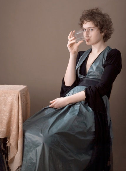 Timotheus Tomicek Glass Girl, 2011 video installation 54 3/8 x 41 3/8 inches