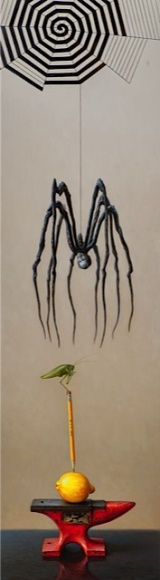 Scott Fraser Electric Dream, 2014 oil on board 47 1/4 x 13 1/4 inches