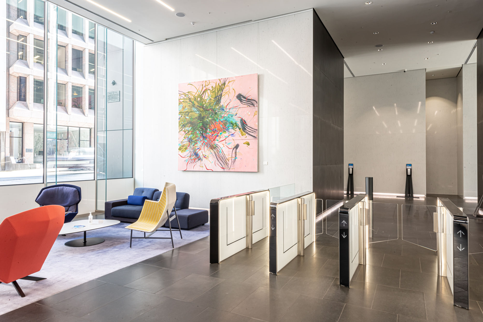 Static Flow | Art At One Creechurch Place