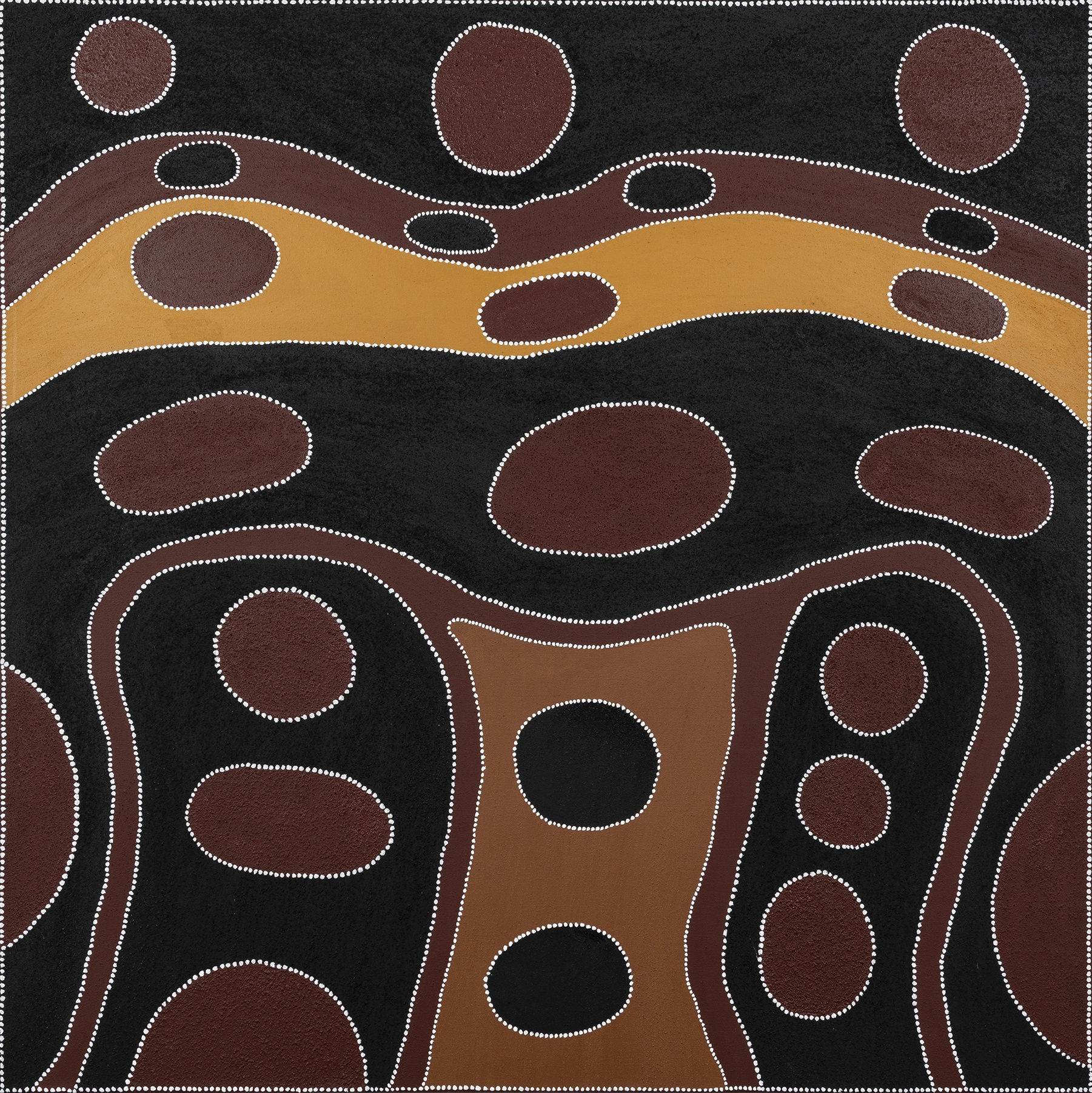 Tommy Carroll, Nuguwarrding (Snake Dreaming), 2019