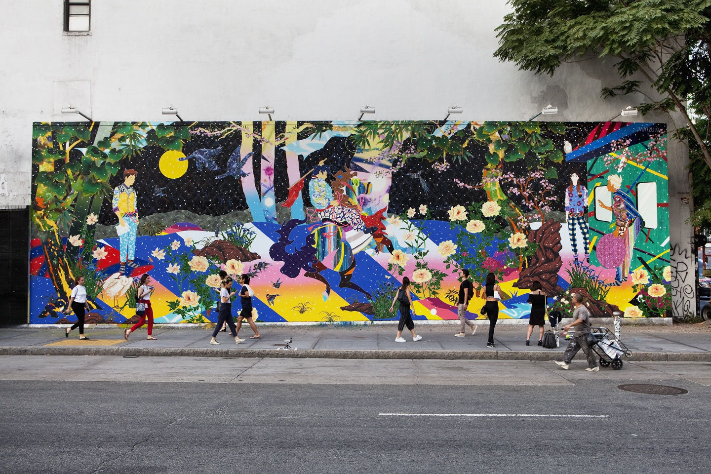 Tomokazu Matsuyama, Bowery Mural