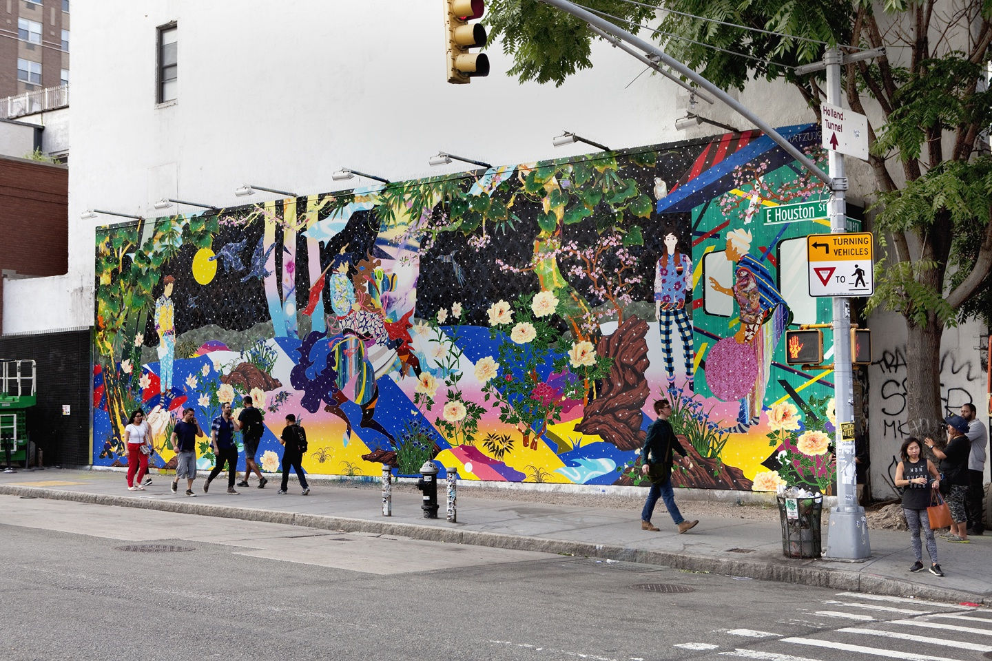 Tomokazu Matsuyama, Bowery Mural