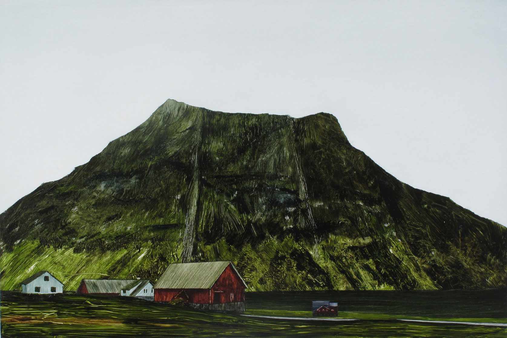 OLIVER COMERFORD, FACING NORTH XII, 2012