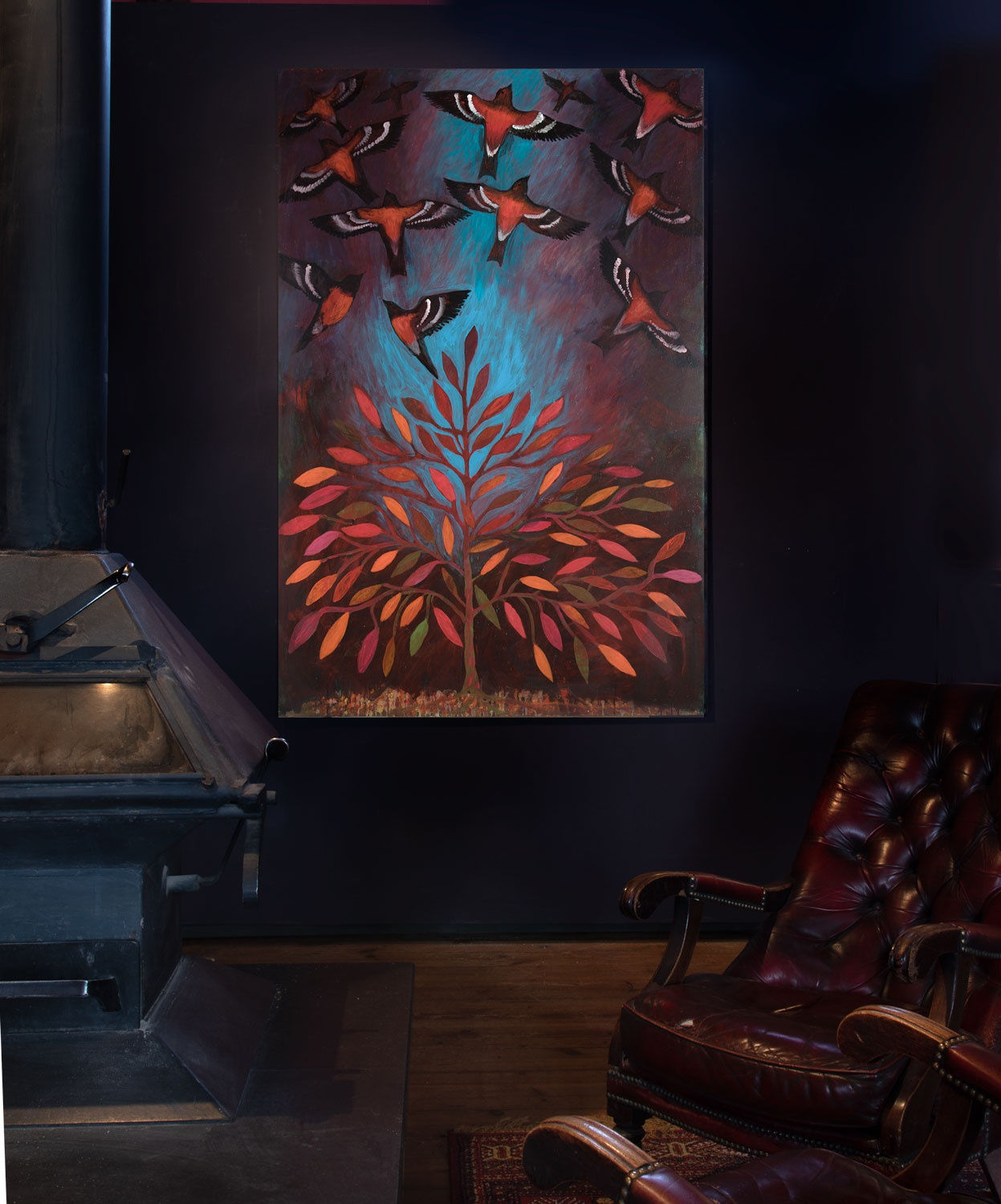 Autumn Brambling | PAUL BLOOMER | Kilmorack Gallery, February 2021