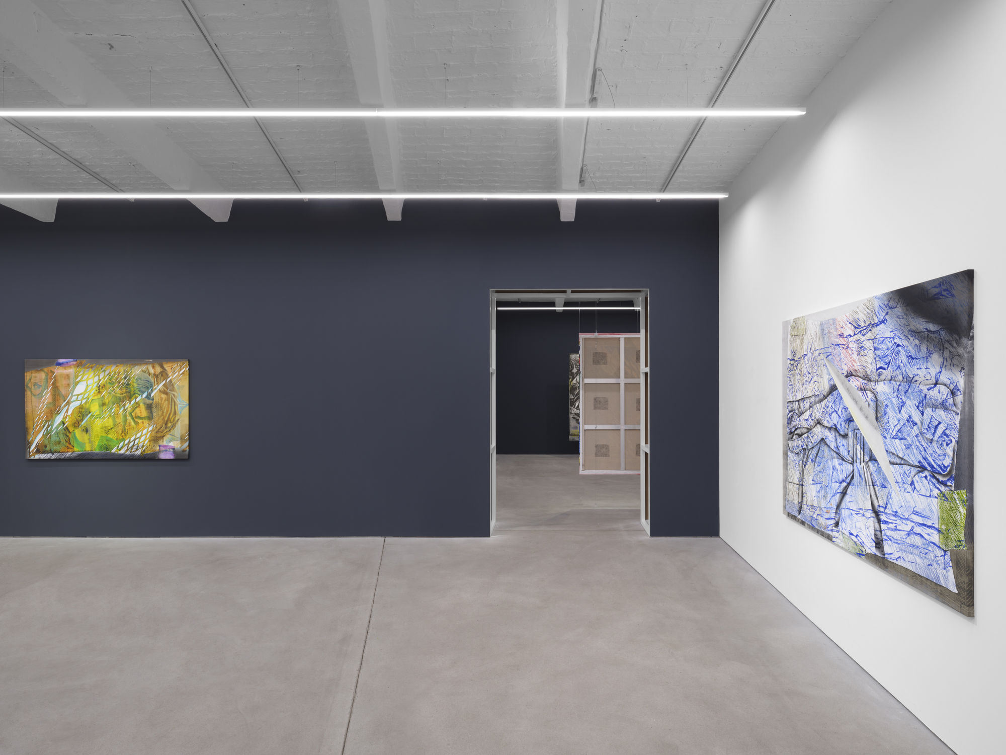 ALEX CARVER exhibition view, Expanded Skin, Kraupa–Tuskany Zeidler, Berlin, 2024