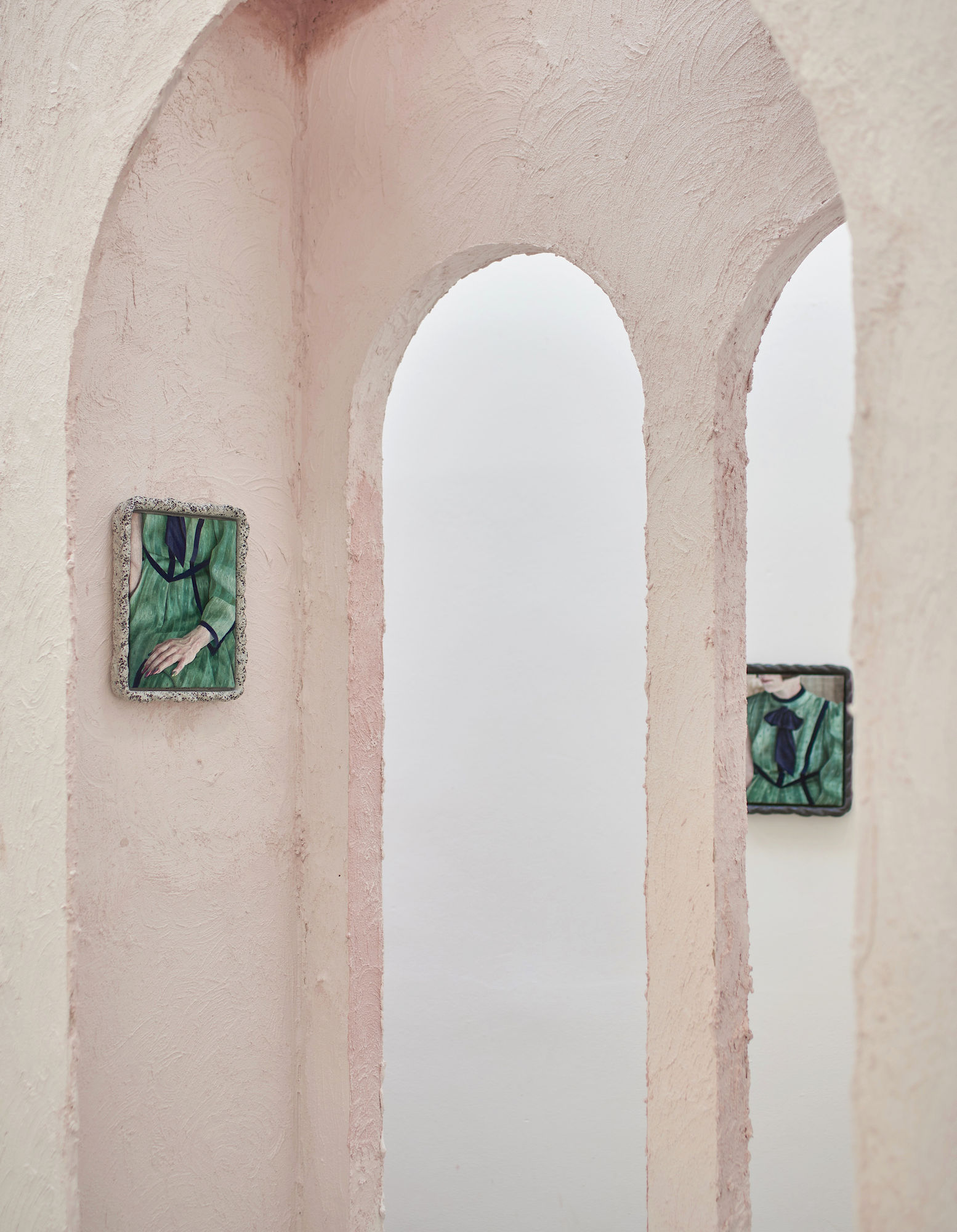 KLÁRA HOSNEDLOVÁ exhibition view, Ponytail Parlour, Prague National Theatre, Prague, 2018